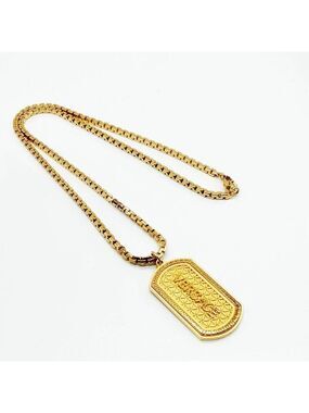 Versace Pendant Necklace Gold 300-081425